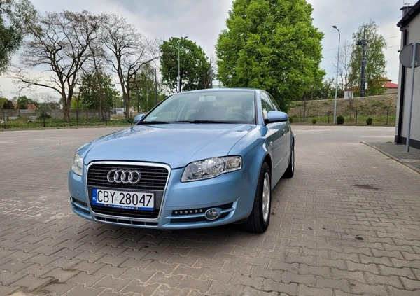 Audi A4 cena 17900 przebieg: 33500, rok produkcji 2007 z Żory małe 211
